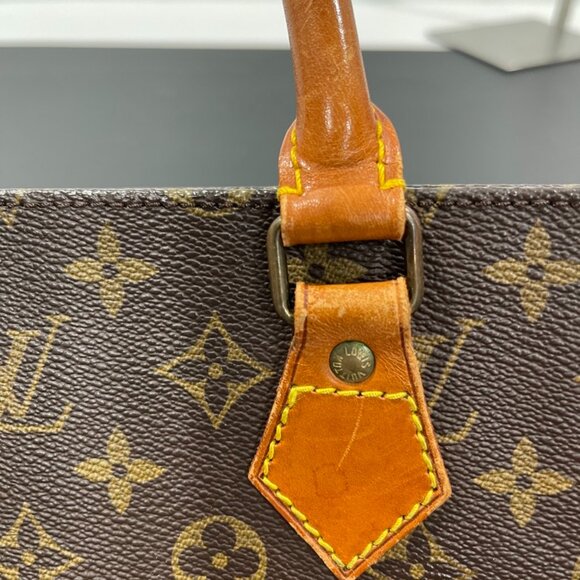 Louis Vuitton Monogram Sac Plat Handbag (EH1022) - Picture 4 of 13